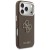 Etui Guess iPhone 17 Pro Max FW Resin Logo Brązowe - Skóra 4G Premium