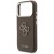 Etui Guess iPhone 17 Pro Max FW Resin Logo Brązowe - Skóra 4G Premium