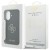 Etui Guess iPhone 17 FW Resin Logo Czarne - Skóra Ekologiczna Srebrne 4G