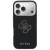Etui Guess iPhone 17 Pro FW Resin Logo Czarne - Skóra Ekologiczna Srebrne 4G