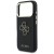 Etui Guess iPhone 17 Pro FW Resin Logo Czarne - Skóra Ekologiczna Srebrne 4G