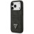 Etui Guess iPhone 17 Pro 4G Double Card Triangle Czarne - Futerał z Kieszonką na Karty
