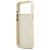 Etui Guess iPhone 17 Pro Max Grained Strass Logo Beżowe - Futerał MagSafe
