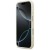 Etui Guess iPhone 17 Pro Grained Strass Logo Beżowe - Oryginalny Pokrowiec MagSafe