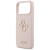Etui Guess iPhone 17 Pro Max Silicone Big 4G Script Różowe - Oryginalny Silikonowy Futerał