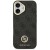 Etui Guess iPhone 17 4G Strass Logo Czarne - Oryginalny Pokrowiec MagSafe