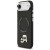 Luksusowe etui Karl Lagerfeld do iPhone 17 Air MagSafe Karl & Choupette Pins – czarne