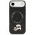 Luksusowe etui Karl Lagerfeld do iPhone 17 Air MagSafe Karl & Choupette Pins – czarne