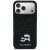 Luksusowe etui Karl Lagerfeld do iPhone 17 Pro Max Rhinestones Karl & Choupette Pin – czarne