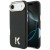 Luksusowe etui Karl Lagerfeld do iPhone 17 Air MagSafe Karl Head Logo – czarne