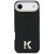Luksusowe etui Karl Lagerfeld do iPhone 17 Air MagSafe Karl Head Logo – czarne