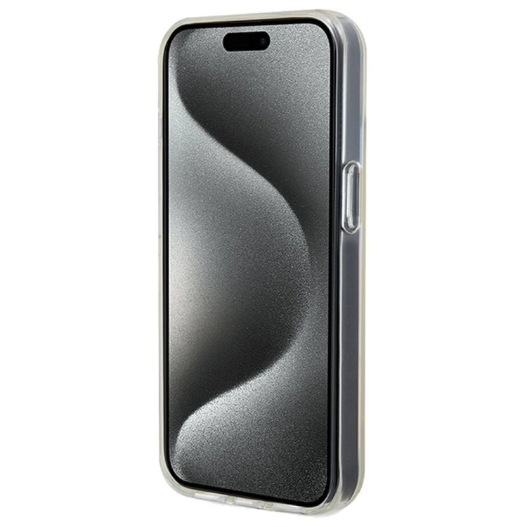 Guess etui iPhone 14 wielokolorowe IML Faceted Mirror disco iridescent – oryginalne GUHCP14SHDECMI