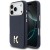 Luksusowe etui Karl Lagerfeld do iPhone 17 Pro MagSafe Karl Head Logo – niebieskie