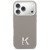 Luksusowe etui Karl Lagerfeld do iPhone 17 Pro MagSafe Karl Head Logo – szare