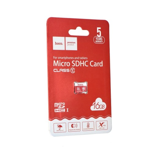 Karta pamięci microSD 16GB Hoco Class 10 85MB/s – szybka karta do telefonu i kamer