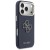 Etui Guess iPhone 17 Pro FW Resin Logo Niebieskie - Skóra Ekologiczna 4G