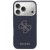 Etui Guess iPhone 17 Pro FW Resin Logo Niebieskie - Skóra Ekologiczna 4G