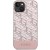 Etui Guess iPhone 14 GCube Stripes Różowe - Oryginalny Pokrowiec MagSafe