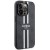 Etui Guess iPhone 14 Pro Max 4G Printed Stripes Czarne - Futerał MagSafe