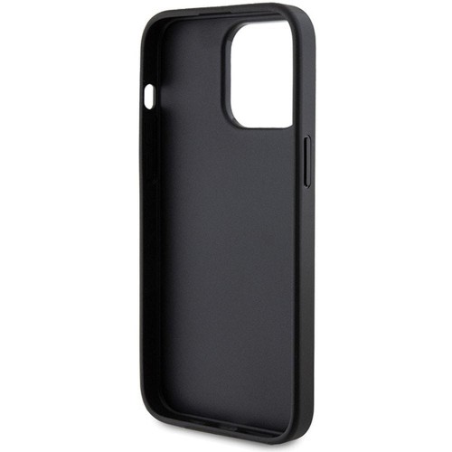 Etui Guess iPhone 15 Pro Max 4G Metal Logo Szare - Oryginalny Pokrowiec