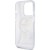 Etui Guess iPhone 15 Pro Glitter Script Logo Ring Stand Transparentne - MagSafe