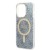 Zestaw Guess iPhone 14 Pro Etui MagSafe + Ładowarka Złoty Niebieski Bundle Pack