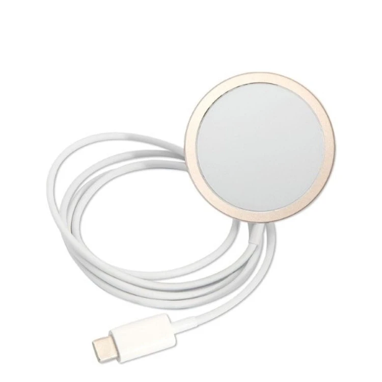 Zestaw Guess iPhone 14 Pro Etui MagSafe + Ładowarka Złoty Niebieski Bundle Pack
