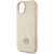 Etui Guess iPhone 15 14 13 Leather 4G Metal Logo Strass Złote - Kryształki