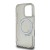 Etui Guess iPhone 16 Pro IML Flowers Wreath Czarne - MagSafe Kwiaty