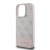 Etui Guess iPhone 16 Pro Max 4G PU Bottom Stripe Różowe - Oryginalny Pokrowiec
