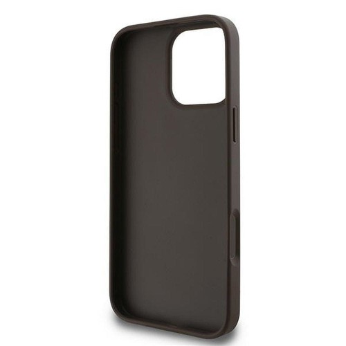 Etui Guess iPhone 16 Pro 4G Big Logo Brązowe - Oryginalny Pokrowiec
