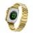 Smartwatch Hoco Y12 Ultra 1.96" rozmowy Bluetooth IP67 złoty – pulsometr, sport