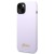 Etui Guess iPhone 15 14 13 Silicone Vintage Gold Logo Fioletowe - Silikonowe