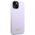 Etui Guess iPhone 15 14 13 Silicone Vintage Gold Logo Fioletowe - Silikonowe