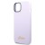 Etui Guess iPhone 15 14 13 Silicone Vintage Gold Logo Fioletowe - Silikonowe
