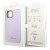 Etui Guess iPhone 15 14 13 Silicone Vintage Gold Logo Fioletowe - Silikonowe