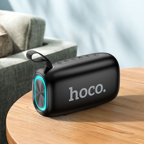 Głośnik bezprzewodowy Hoco HC25 20W Bluetooth czarny – radio FM, USB, TF