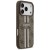 Etui Guess iPhone 17 Pro 4G Printed Stripes Brązowe - MagSafe