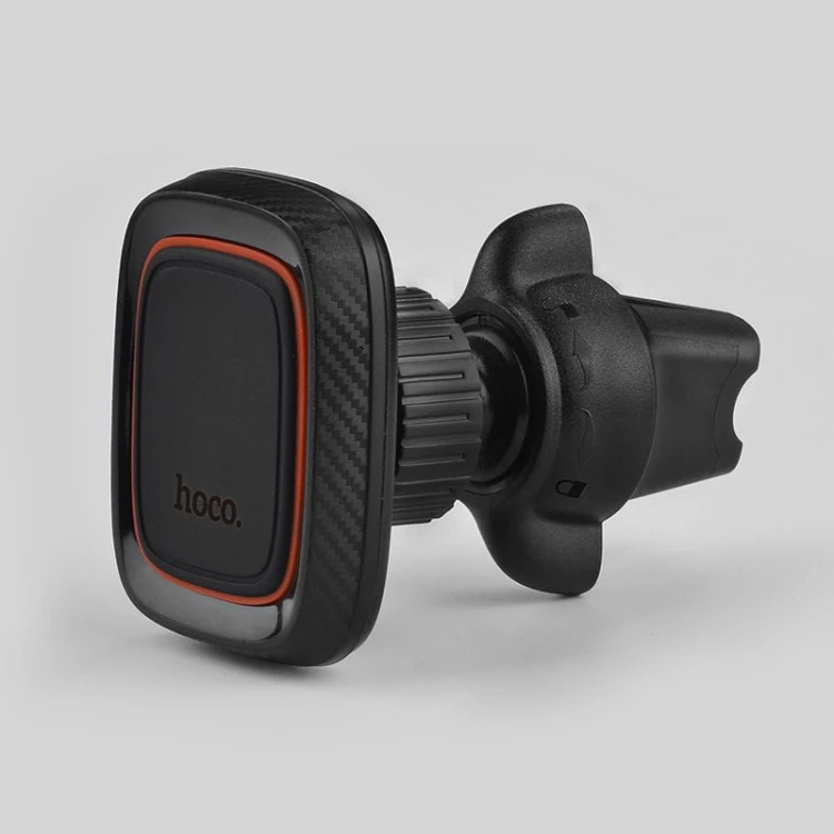 Uchwyt samochodowy magnetyczny Hoco CA23 do kratki czarny – mocny magnes 360°