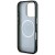 Etui Guess iPhone 16 Pro Metal Glitter 4G Circle Triangle Czarne - MagSafe