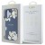 Etui Guess iPhone 16 Grained Flowers Niebieskie - MagSafe Kwiaty