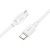 Kabel USB-C do USB-C Hoco X96 100W PD 6A 1 m biały – szybkie ładowanie laptopa i smartfona