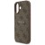 Etui Guess iPhone 17 4G Ring Classic Logo Brązowe - MagSafe