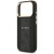 Etui Guess iPhone 17 Pro 4G Stripe Czarne - MagSafe Złota Ramka