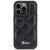 GUESS futerał iPhone 15 Pro Max Quilted Metal Logo czarny – eleganckie etui ochronne