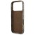 Etui Guess iPhone 17 Pro 4G Script Brązowe - MagSafe Case