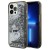 Luksusowe etui Karl Lagerfeld do iPhone 13 Pro Max Liquid Glitter Choupette – transparentne