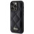 GUESS futerał iPhone 15 Pro Max Quilted Metal Logo czarny – eleganckie etui ochronne