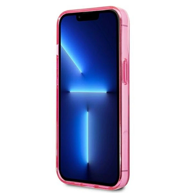 Ekskluzywne etui Karl Lagerfeld do iPhone 13 Pro K Choupette Centered – różowe