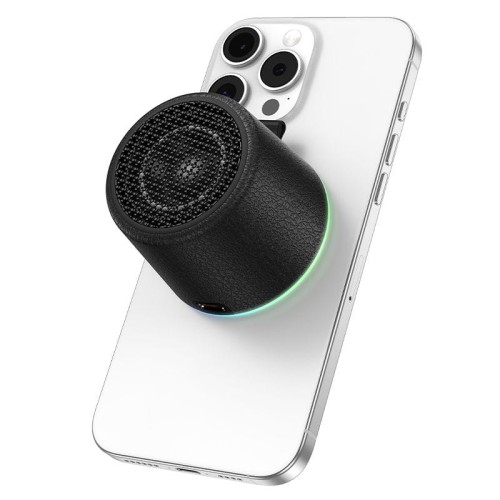 Magnetyczny głośnik bezprzewodowy Hoco HC49 8W Bluetooth 6.0 – czarny